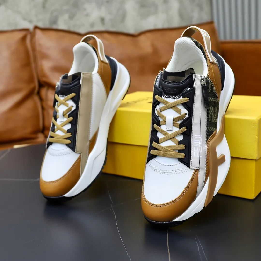 Men's men's shoes 290🔥Brand: FENDI Size: 38-44 (45, 46 customized) Grade: Original quality High version Material: Imported cowhide ➕ High-quality and comfortable lining Original lightweight non-slip outsole Style category: Travel Fashion casual shoes Versatile trend